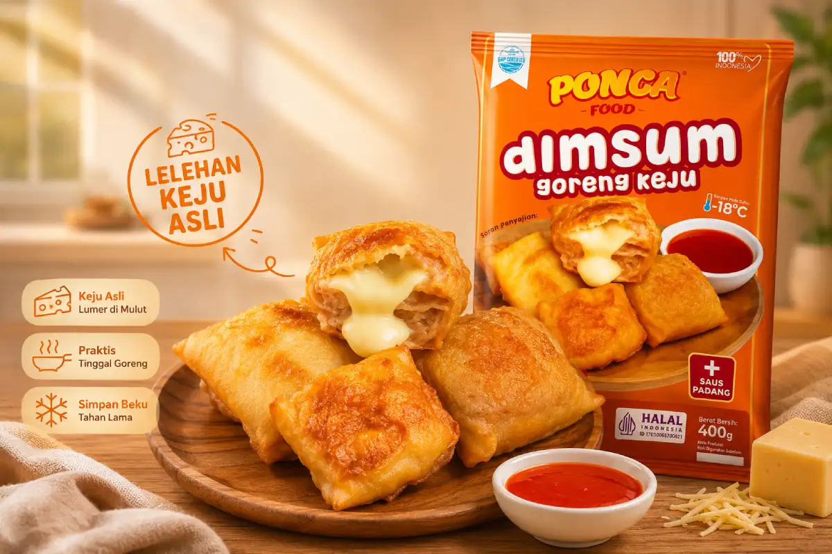 Dimsum goreng keju