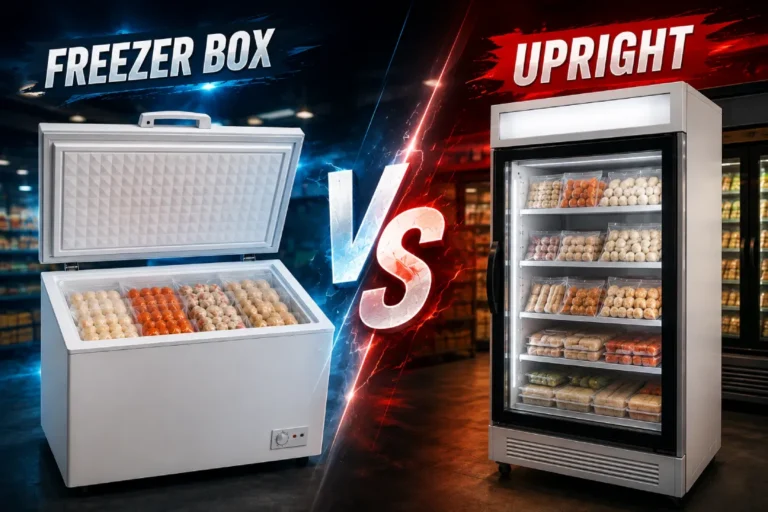 Freezer Box vs Upright Mana yang Lebih baik