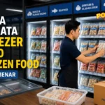 cara menata freezer toko frozen food yang rapi